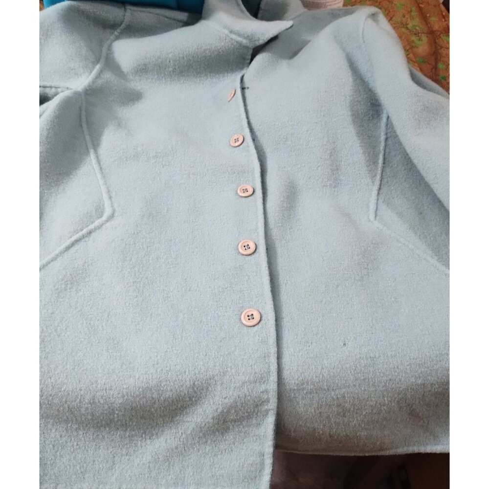 Vtg 90s Pendleton 4-Button Reversible Boiled Wool… - image 5